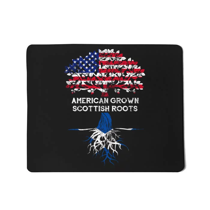 American Grown Scottish Roots Mousepad