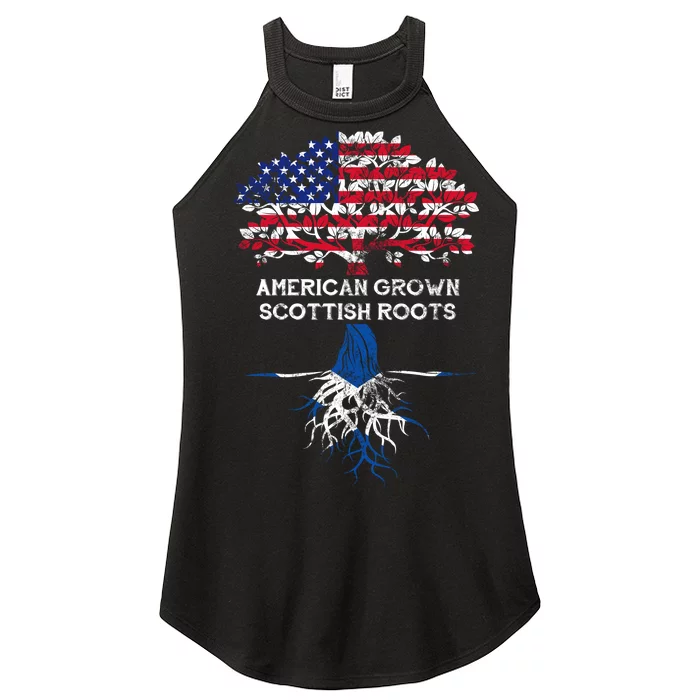 American Grown Scottish Roots Women’s Perfect Tri Rocker Tank