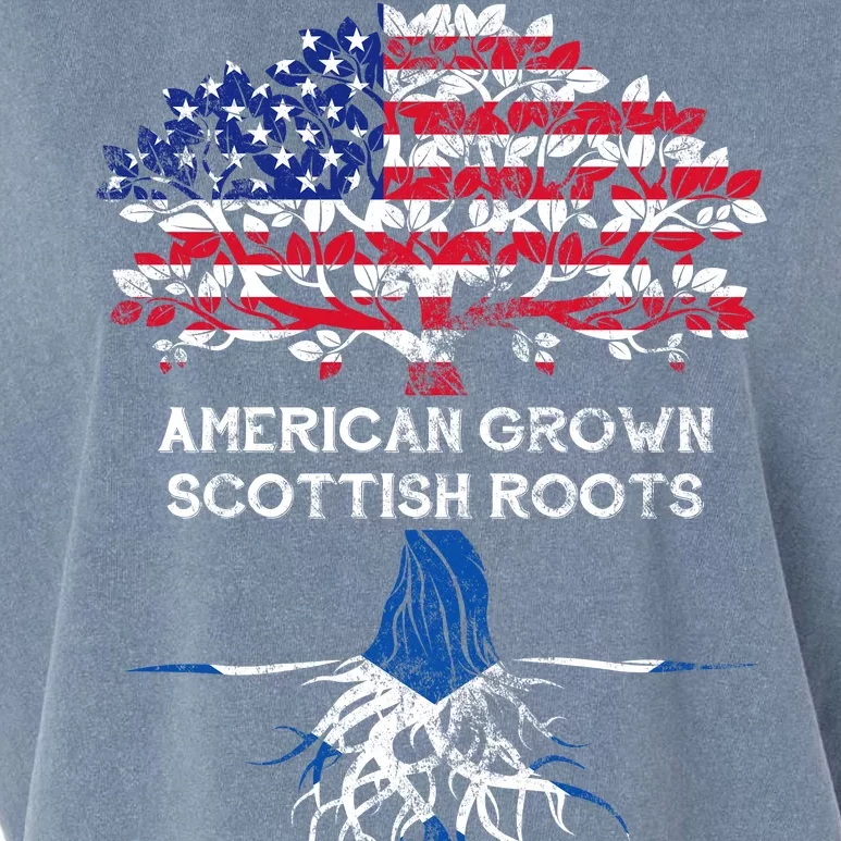 American Grown Scottish Roots Garment-Dyed Women's Muscle Tee