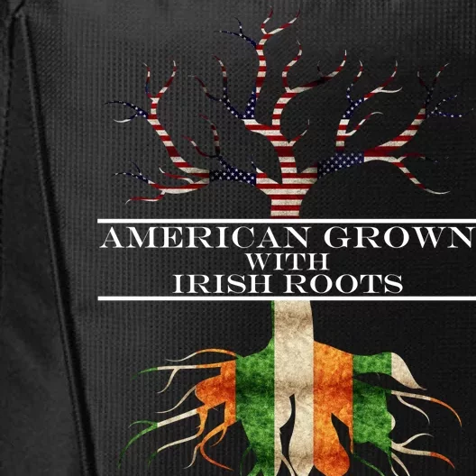 American Grown With Irish Roots City Backpack