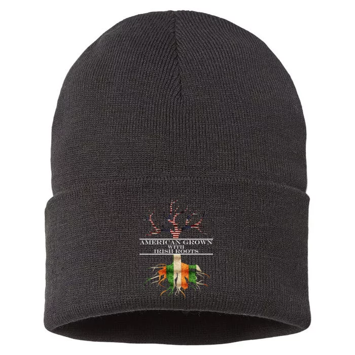 American Grown With Irish Roots Sustainable Knit Beanie