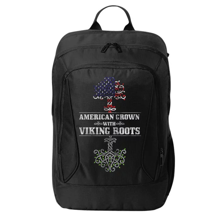 American Grown With Viking Roots City Backpack