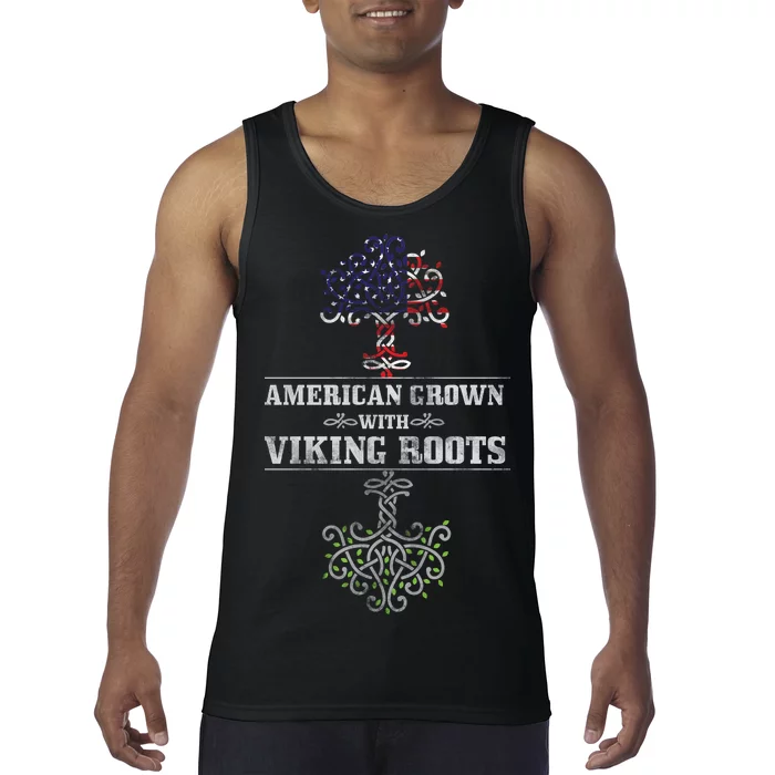 American Grown With Viking Roots Tank Top