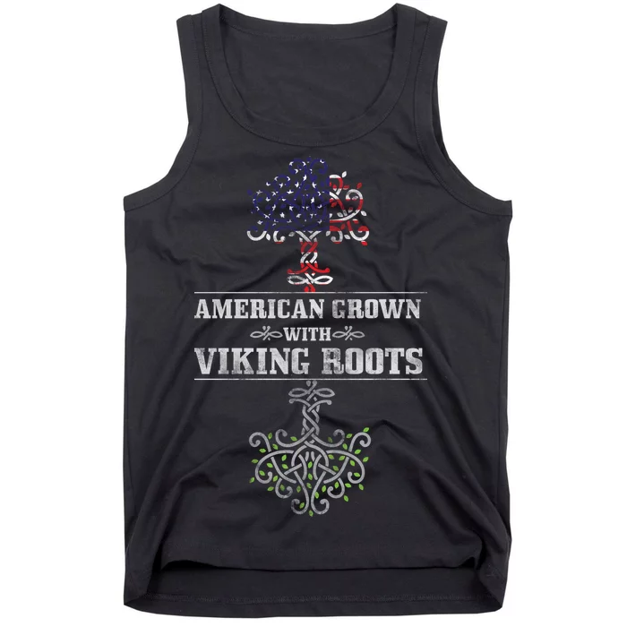 American Grown With Viking Roots Tank Top