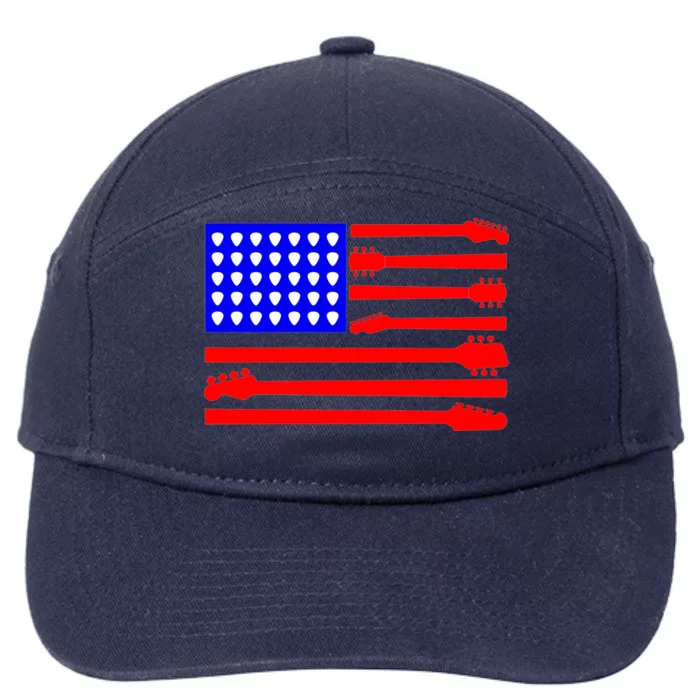 American Guitar 7-Panel Snapback Hat