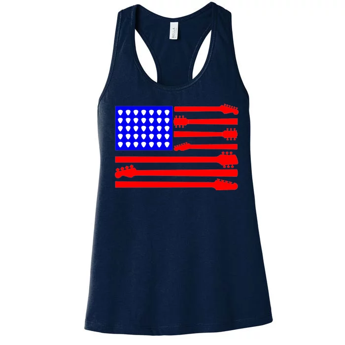 American Guitar Women's Racerback Tank