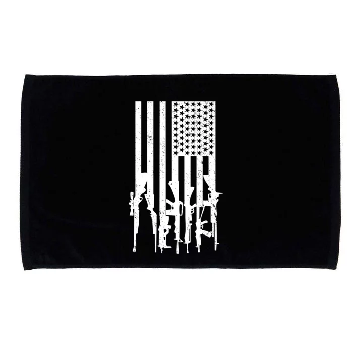 American Guns Microfiber Hand Towel