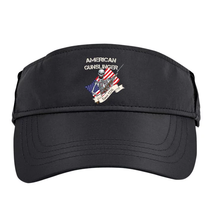 American Gunslinger Since 1776 Adult Drive Performance Visor