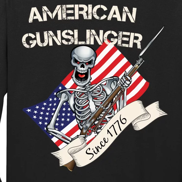 American Gunslinger Since 1776 Tall Long Sleeve T-Shirt