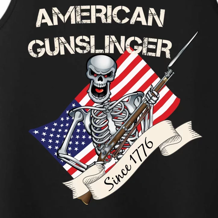 American Gunslinger Since 1776 Performance Tank