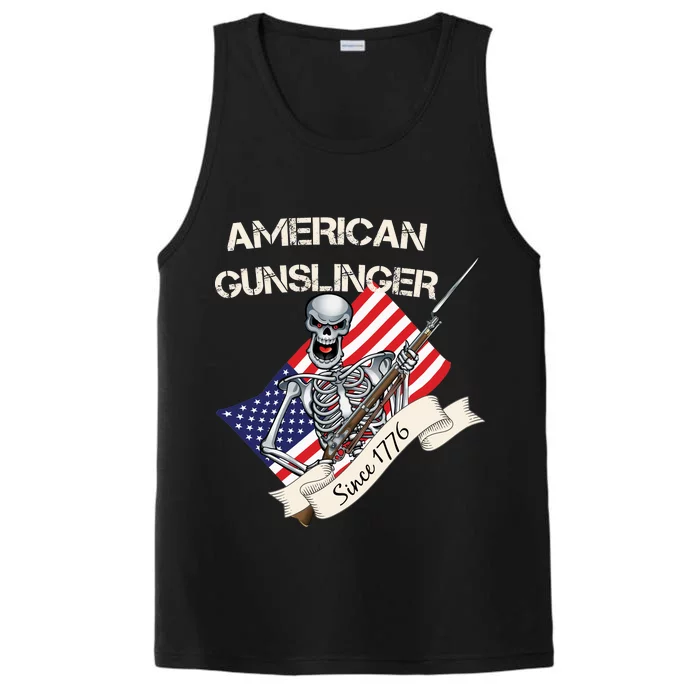 American Gunslinger Since 1776 Performance Tank