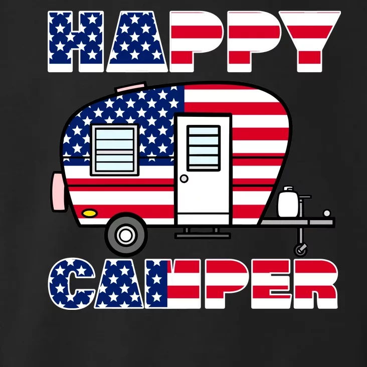 American Happy Camper USA Toddler Hoodie