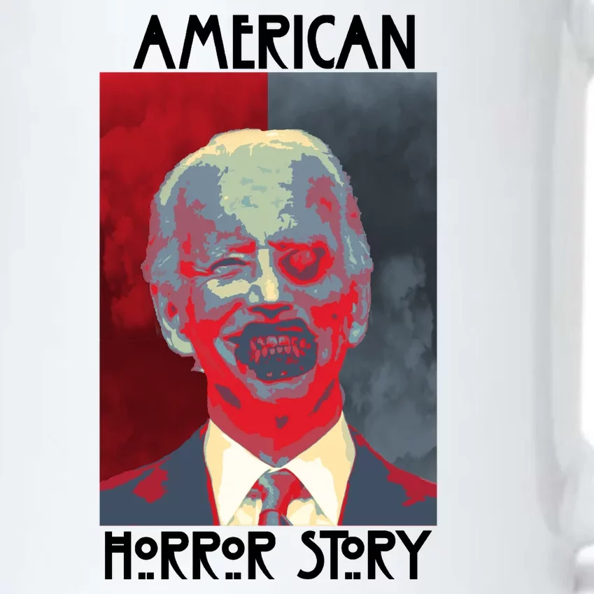 American Horror Funny Anti Biden Black Color Changing Mug