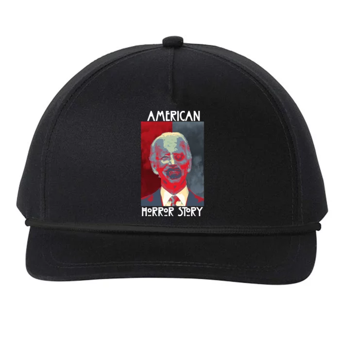 American Horror Funny Anti Biden Snapback Five-Panel Rope Hat