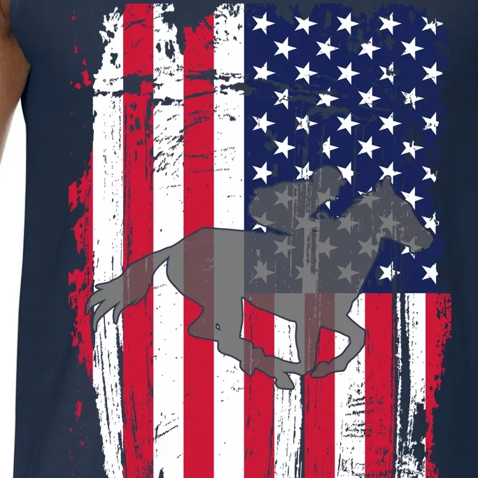 American Horse Racing Flag Comfort Colors® Tank Top