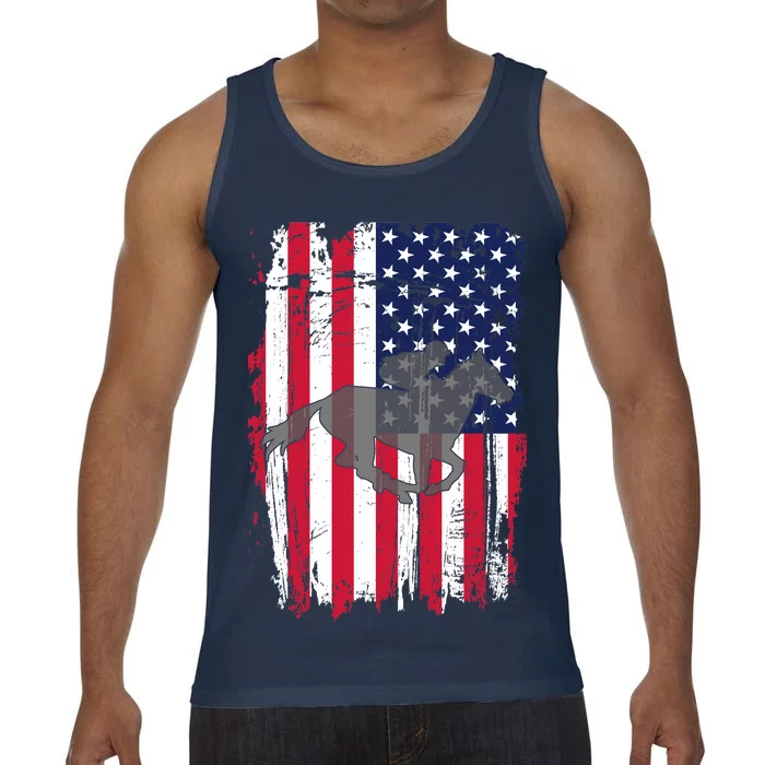 American Horse Racing Flag Comfort Colors® Tank Top