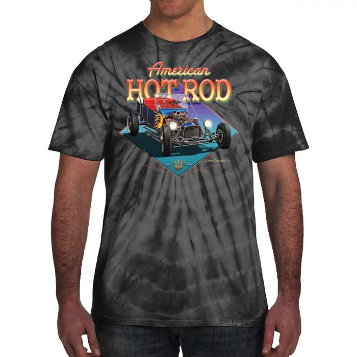 American Hot Rod Tie-Dye T-Shirt