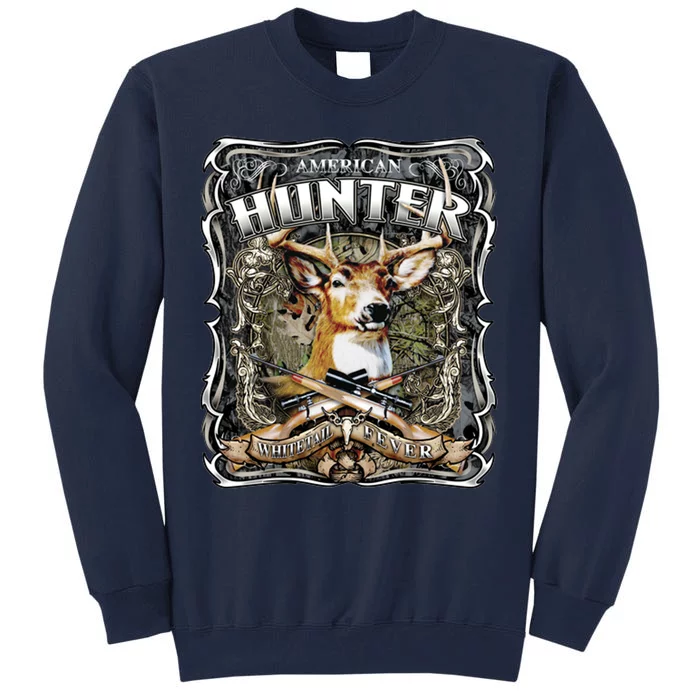 American Hunter Deer Wildlife Tall Sweatshirt