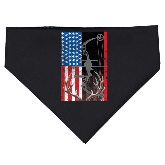 American Hunter USA Flag USA-Made Doggie Bandana