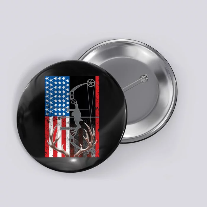 American Hunter USA Flag Button