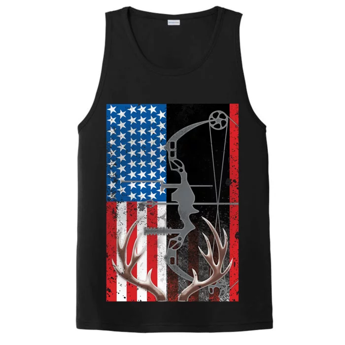 American Hunter USA Flag Performance Tank