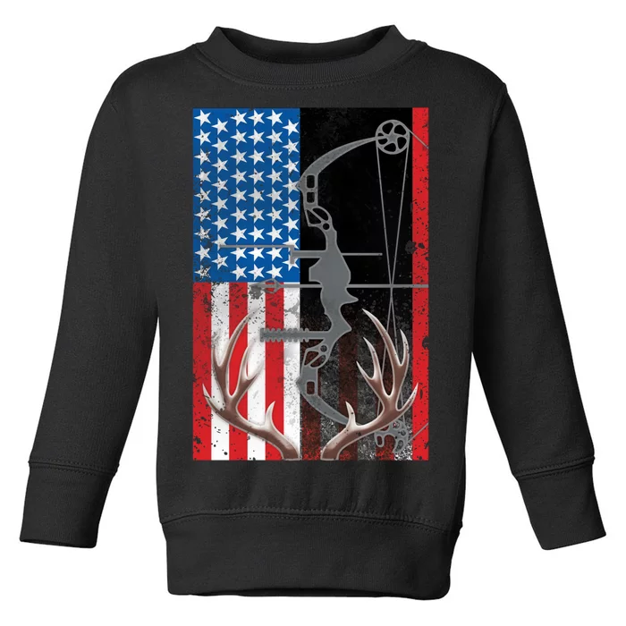 American Hunter USA Flag Toddler Sweatshirt