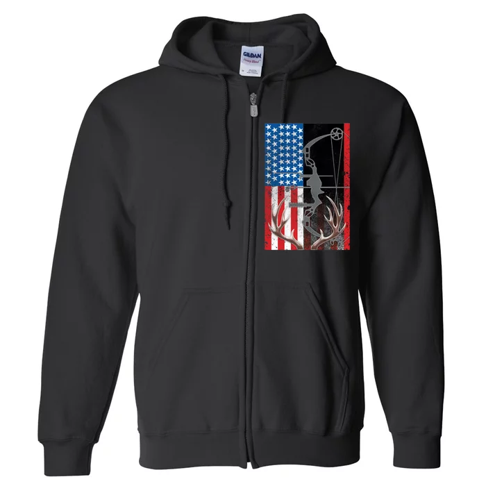 American Hunter USA Flag Full Zip Hoodie