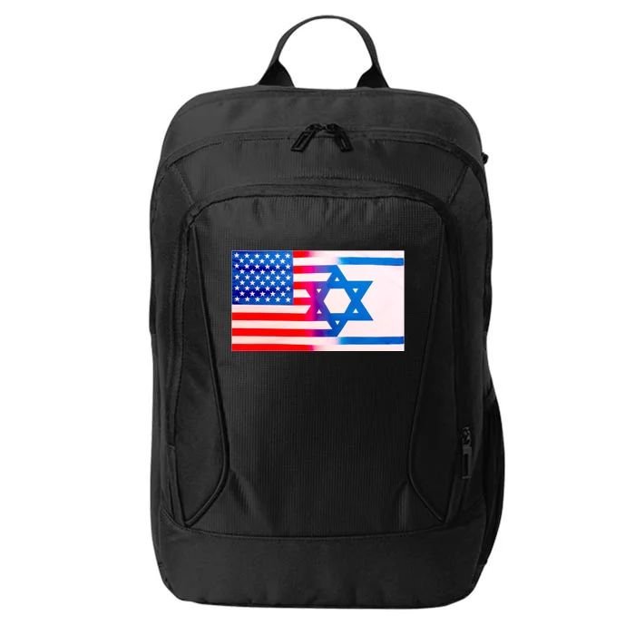 American Israel Flag City Backpack