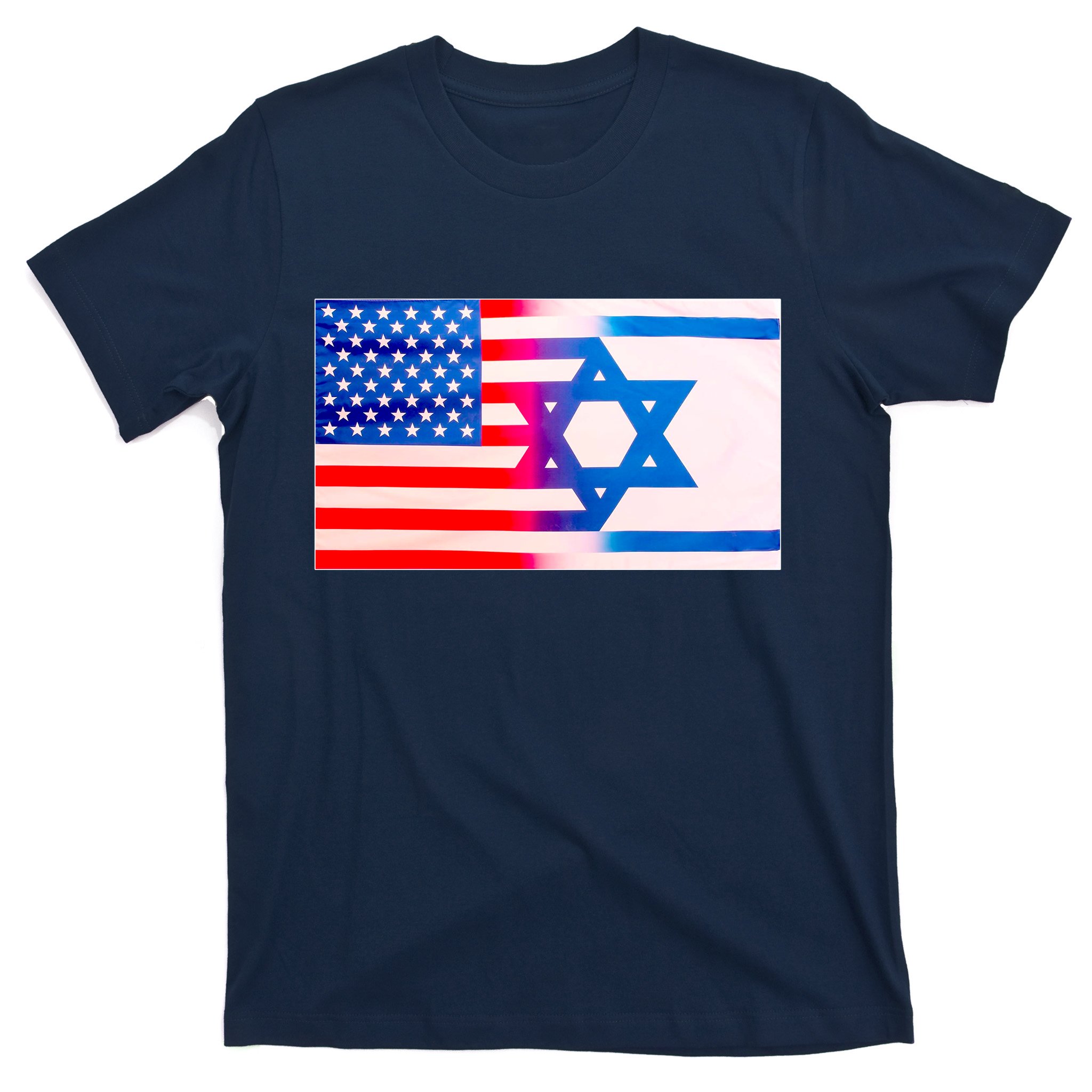 Israel Flag Shaped Unisex Sweatshirt Long Sleeve Hooded Pullover
