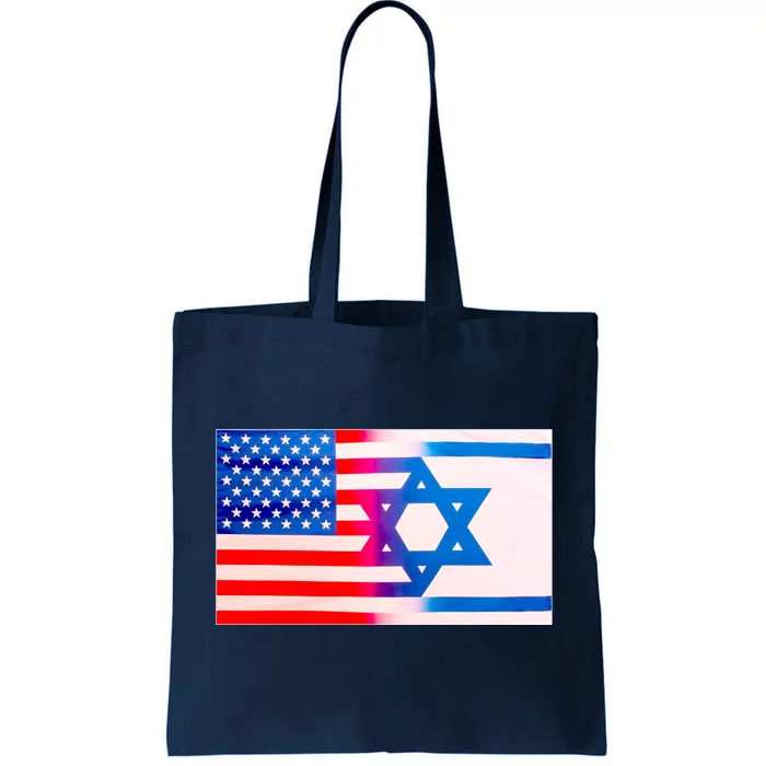 American Israel Flag Tote Bag