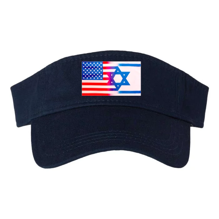 American Israel Flag Valucap Bio-Washed Visor