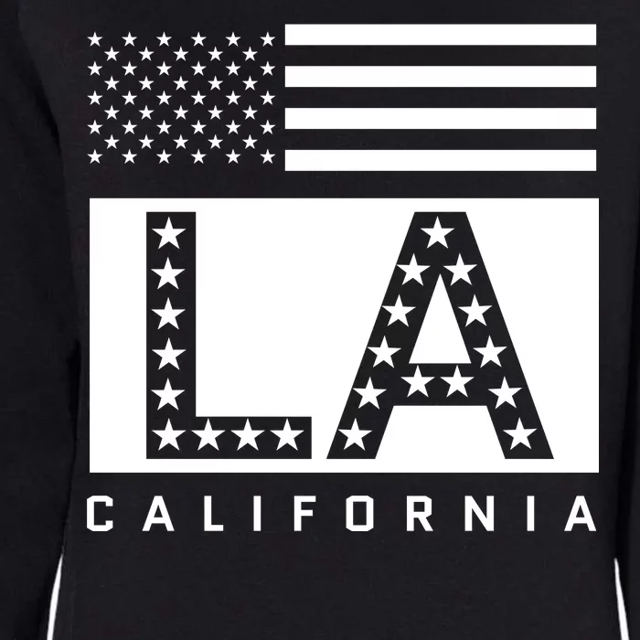 American LA California State Flag Womens California Wash Sweatshirt