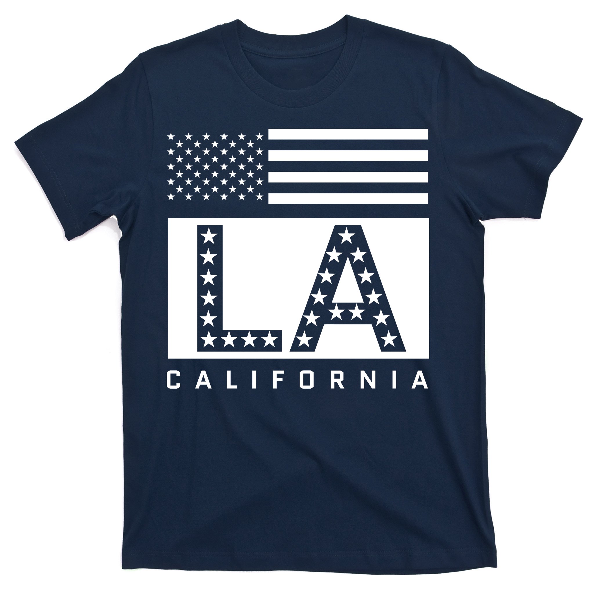 Tie Dye Los Angeles La California State California Republic T-shirt