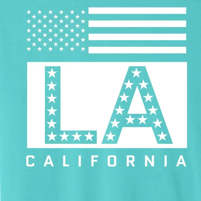 American LA California State Flag ChromaSoft Performance T-Shirt