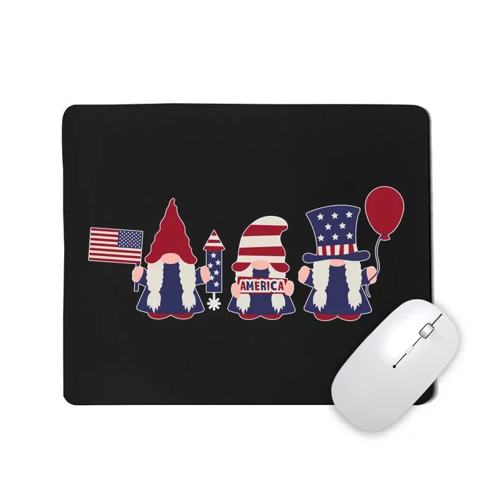 American Lawn Gnomes USA Go America Mousepad