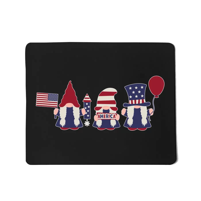 American Lawn Gnomes USA Go America Mousepad