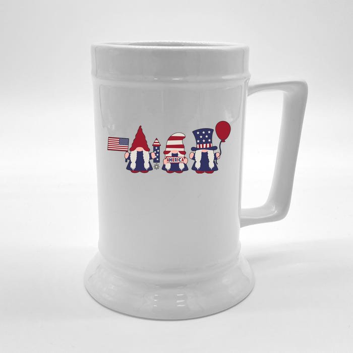 American Lawn Gnomes USA Go America Front & Back Beer Stein