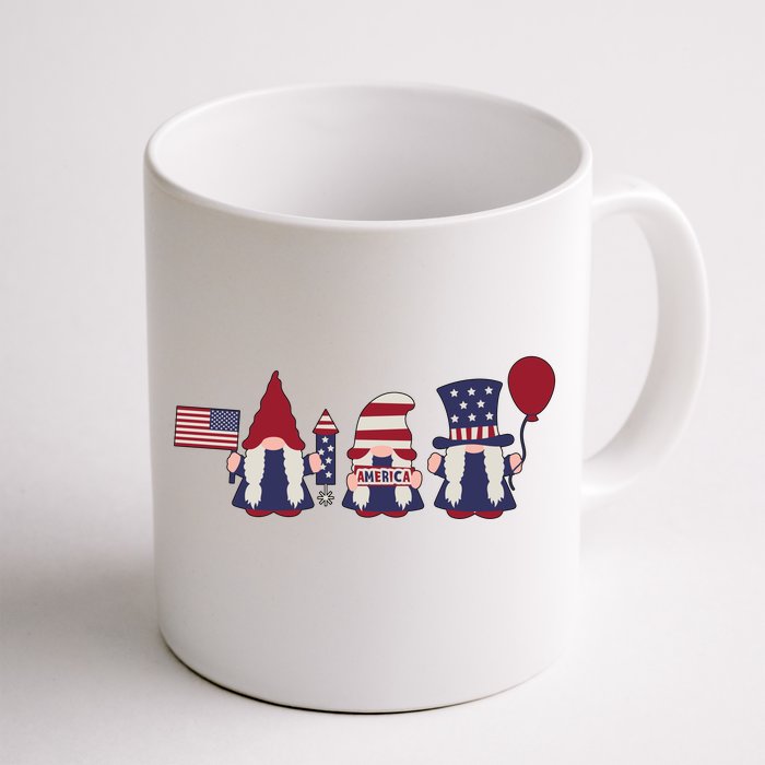 American Lawn Gnomes USA Go America Front & Back Coffee Mug