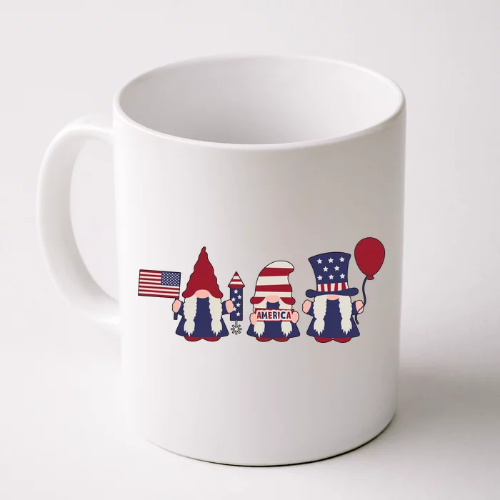 American Lawn Gnomes USA Go America Front & Back Coffee Mug