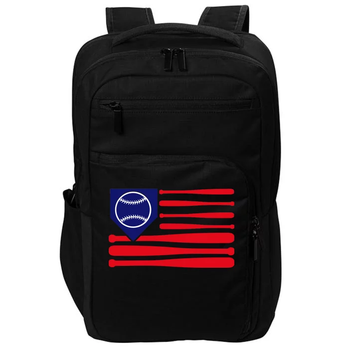 American League Baseball Flag Impact Tech Backpack