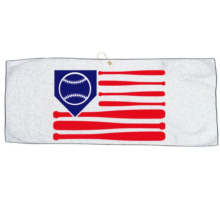 American League Baseball Flag Large Microfiber Waffle Golf Towel