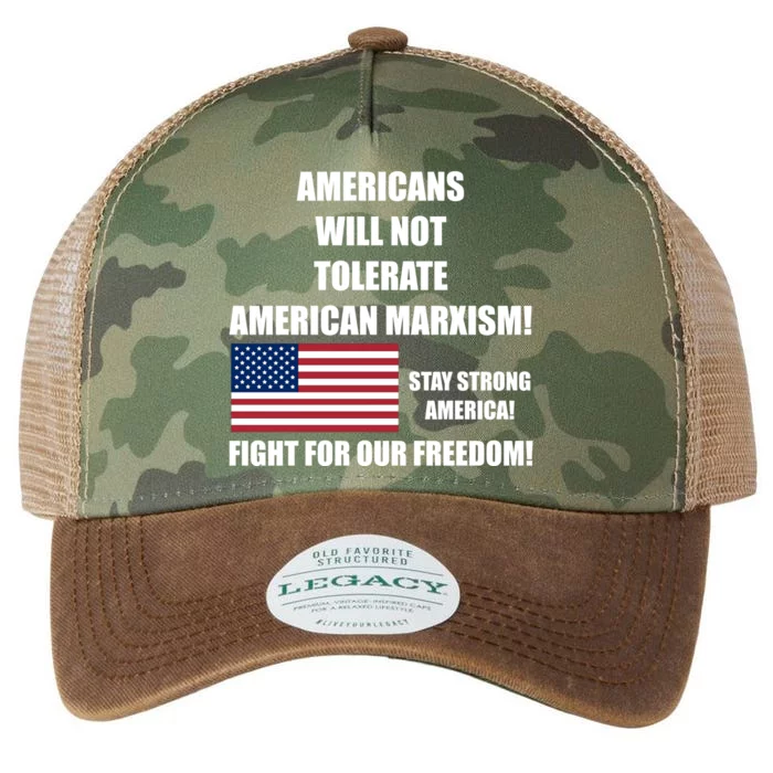 American Marxism Fight Against Legacy Tie Dye Trucker Hat