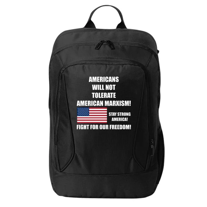 American Marxism Fight Against City Backpack