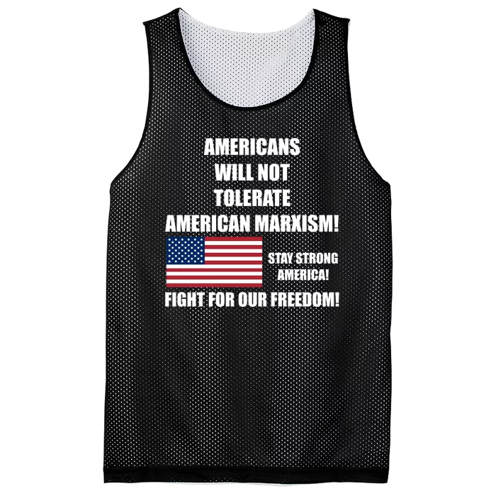 American Marxism Fight Against Mesh Reversible Basketball Jersey Tank