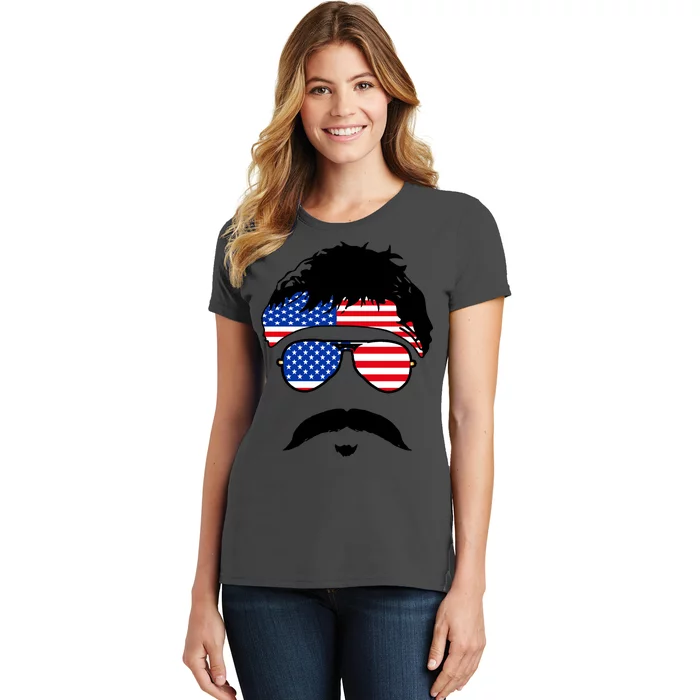 American Minshew Mustache Duval Women's T-Shirt