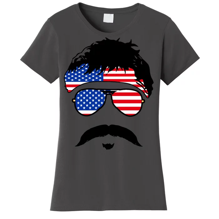 American Minshew Mustache Duval Women's T-Shirt