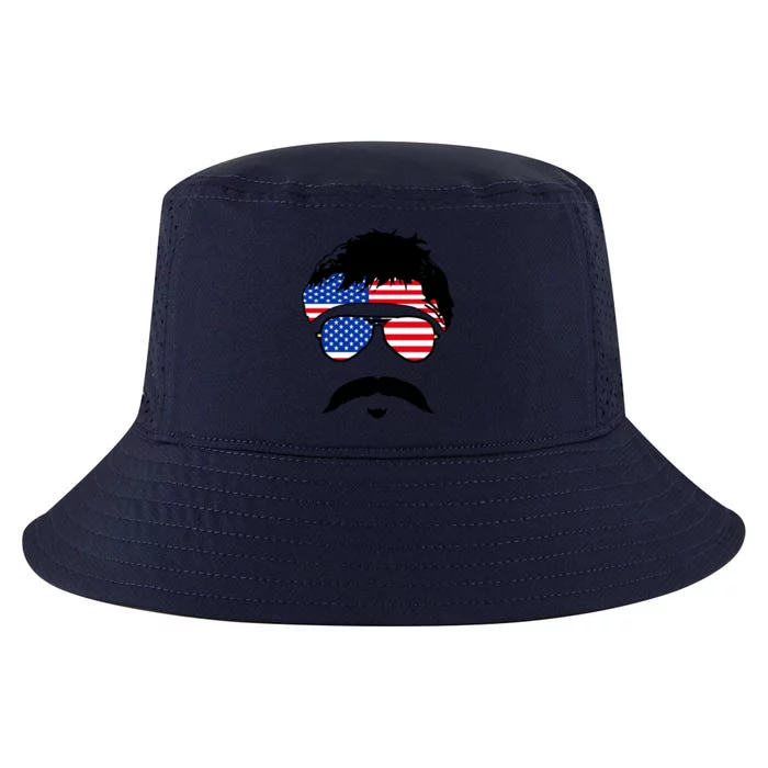 American Minshew Mustache Duval Cool Comfort Performance Bucket Hat