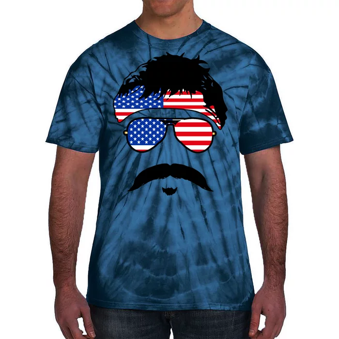 American Minshew Mustache Duval Tie-Dye T-Shirt