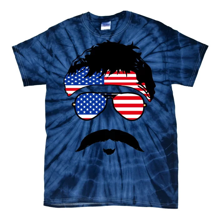 American Minshew Mustache Duval Tie-Dye T-Shirt