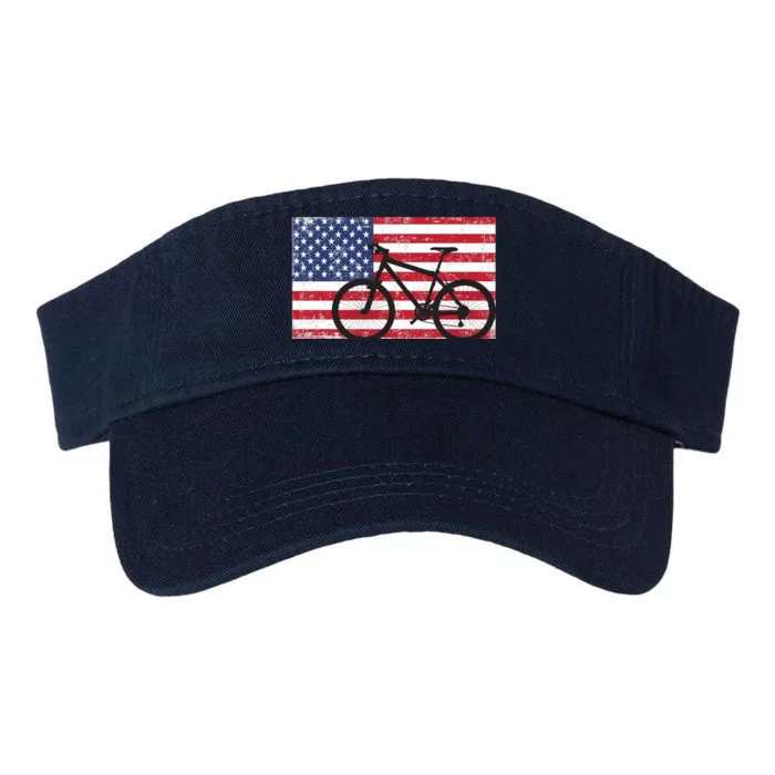 American Mountain Bike USA Flag Valucap Bio-Washed Visor